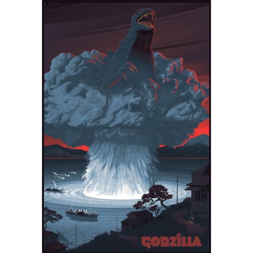 Laurent Durieux - Godzilla - Mondo - RARE - Signed